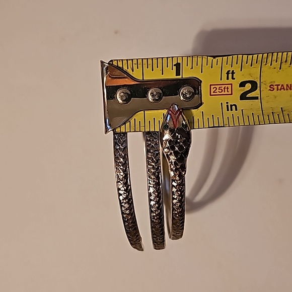 1970s metal snake bracelet SUPA SWEET - Picture 5 of 5